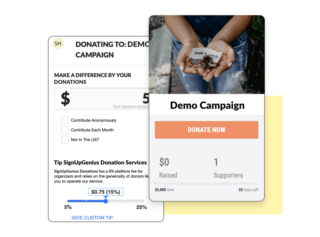Donations Campaign